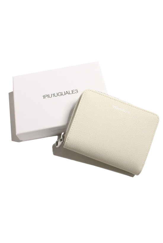 1PIU1UGUALE3 RELAX round zip half wallet