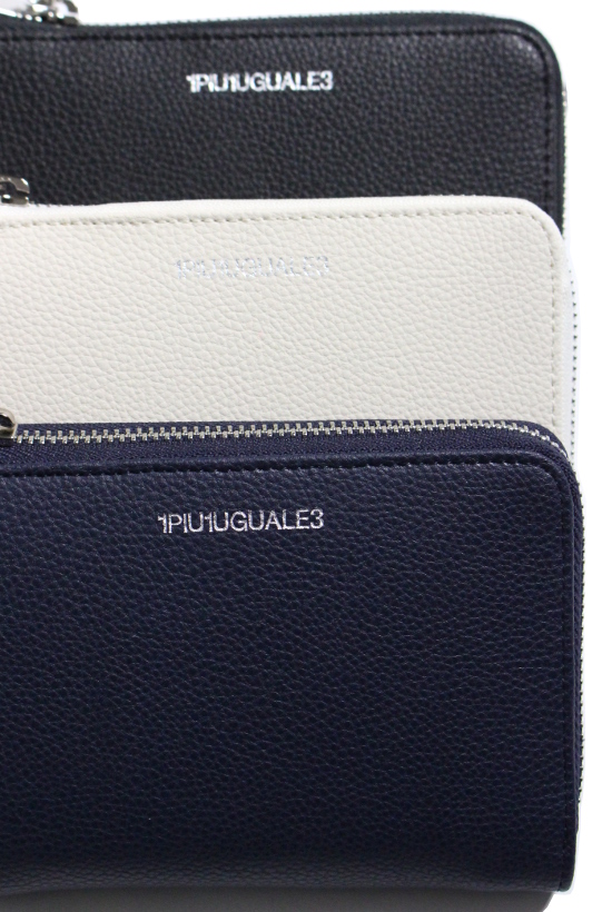 1PIU1UGUALE3 RELAX  half zip wallet