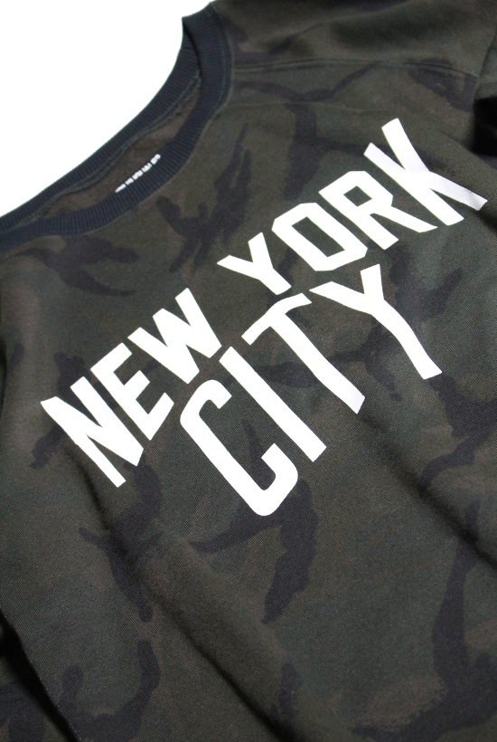 1PIU1UGUALE3 RELAX x NUMBER(N)INE “new york city” pull over(camo)