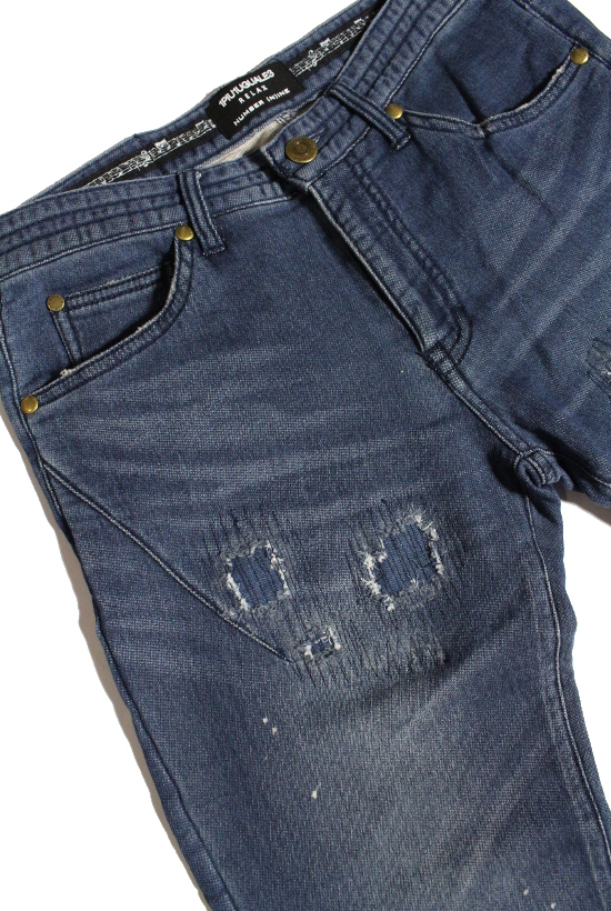 1PIU1UGUALE3 RELAX x NUMBER(N)INE /crash denim