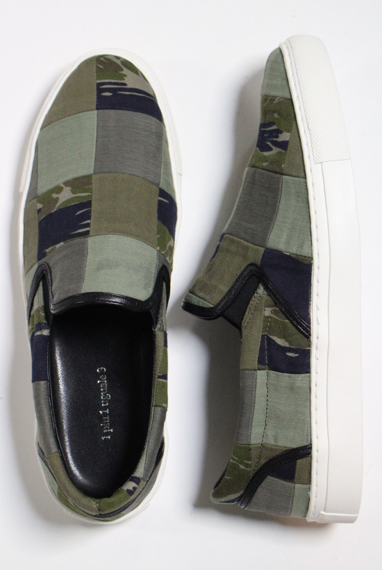 Remake slip on “real military fabric”