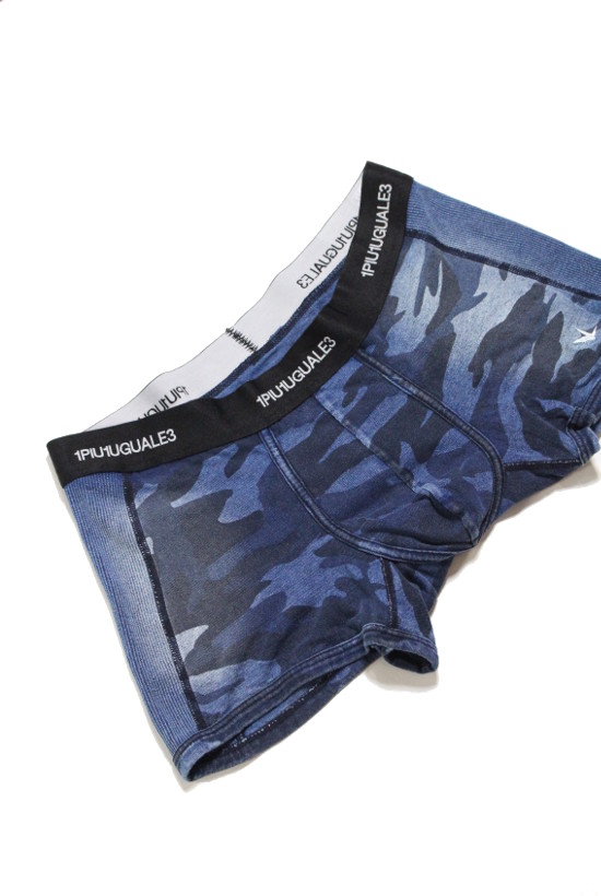 1PIU1UGUALE3 RELAX　INDIGO CAMO Underwear