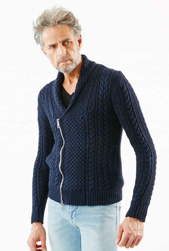 Shwal zip cardigan