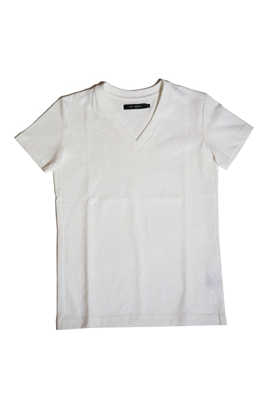 BANDANA PATCH V-NECK T