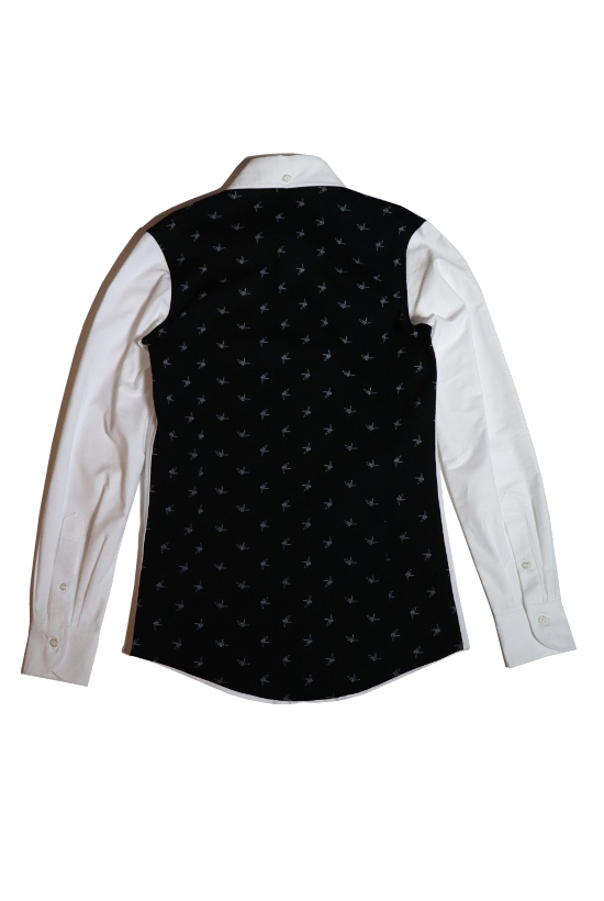 FLAGSHIP STORE LIMITED ORITSURU MONOGRAM COMBI SHIRTS