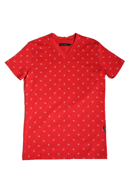 FRAGSHIP STORE LIMITED ORITSURU MONOGRAM S/S V-NECK T