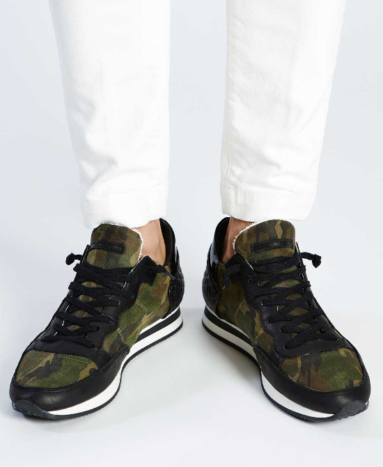 113 PHILIPPE MODEL  -OLIVE CAMO-