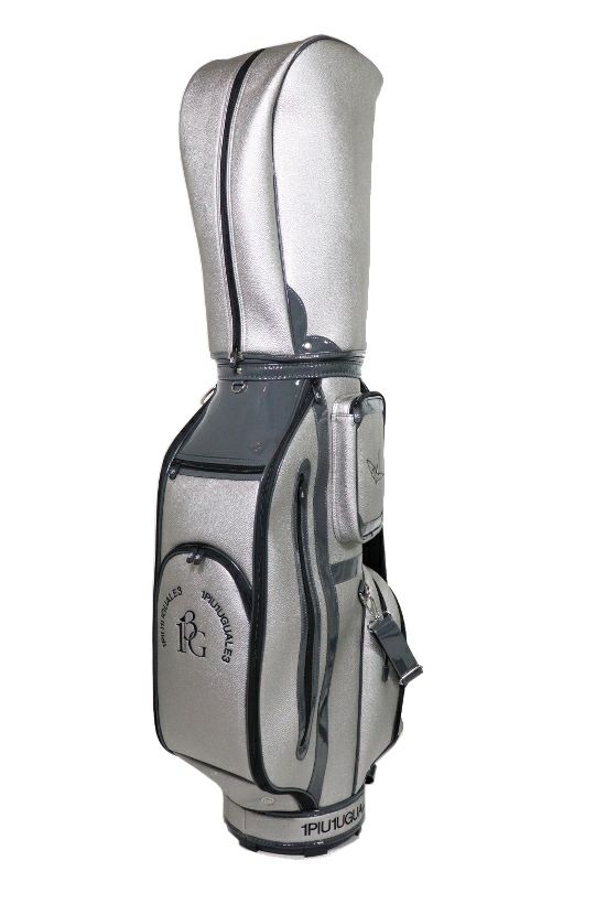 1PIU1UGUALE3 GOLF：CADDIE BAG ［GUNMETAL］