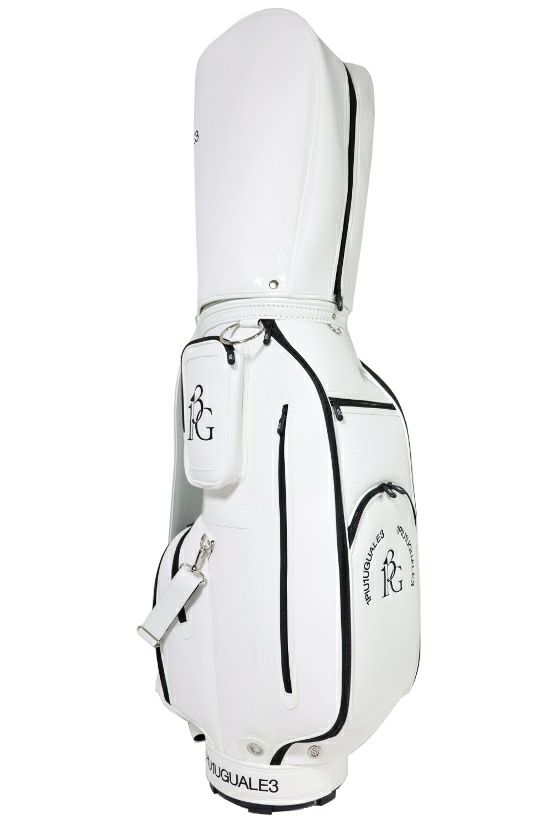 1PIU1UGUALE3 GOLF：CADDIE BAG ［WHITE］