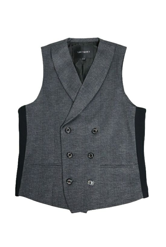 RIB VEST［O.BLACK］