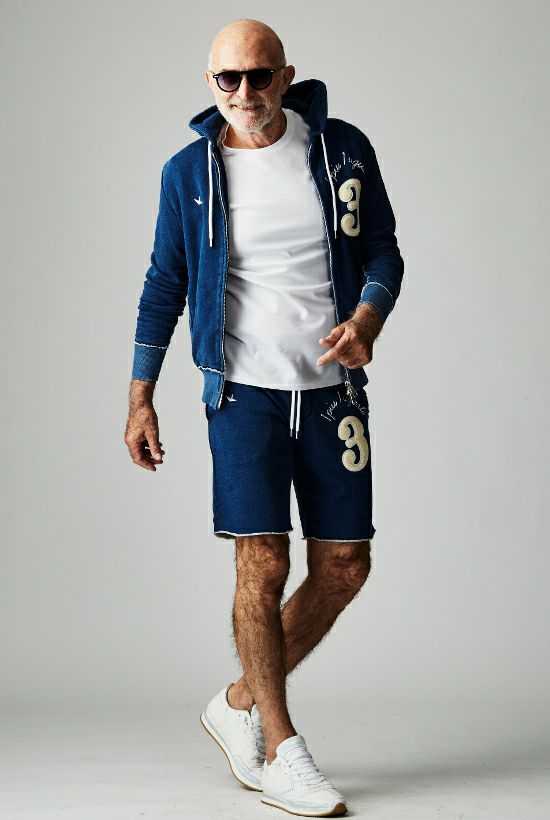 3 WAPPEN CUT SHORTS［HARD INDIGO］