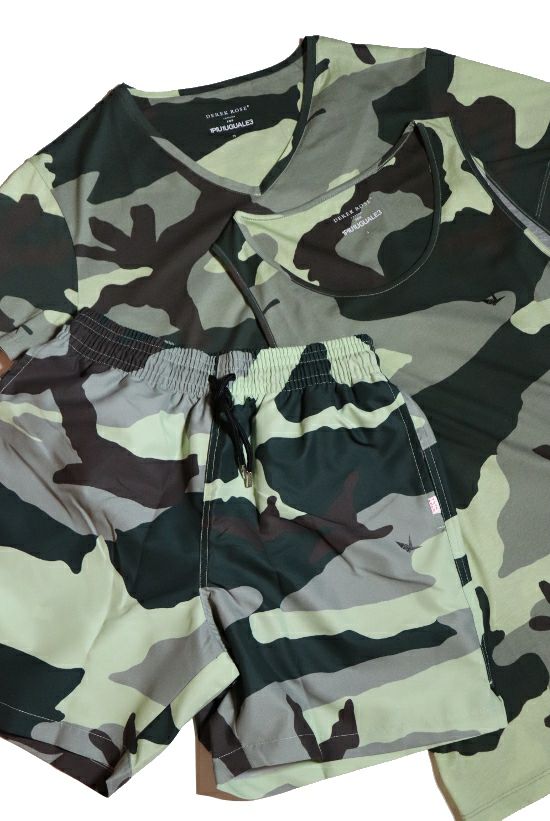 SWIM SHORTS CAMO – DEREK ROSE FOR 1PIU1UGUALE3 –