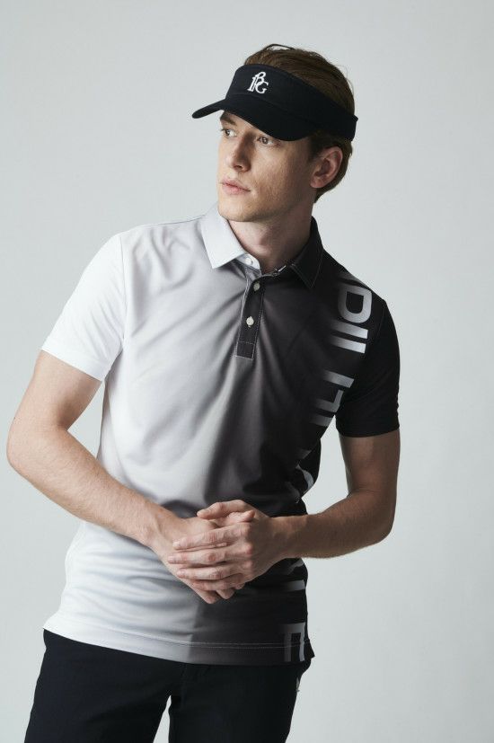 113GOLF : S/S POLO GRADATION