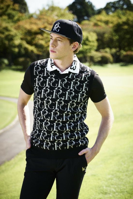 113GOLF : KNIT VEST 113G LOGO