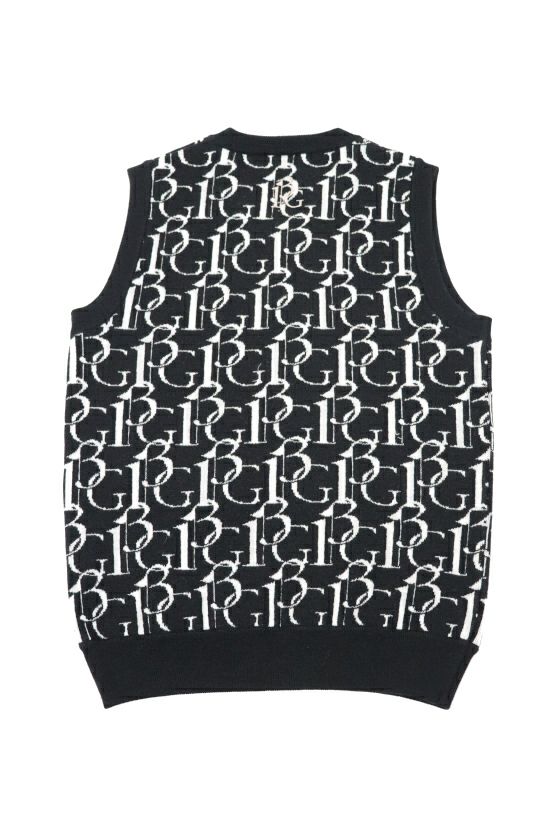 113GOLF : KNIT VEST 113G LOGO