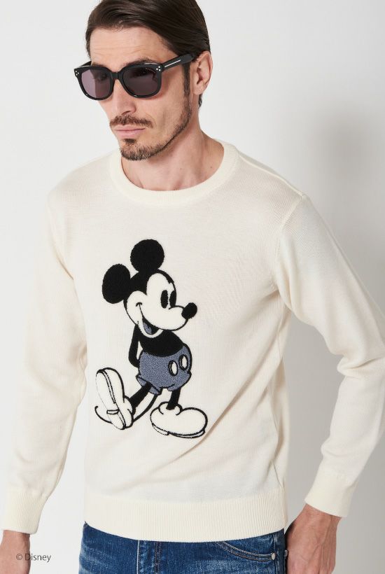 MICKEY CREW KNIT ©DISNEY