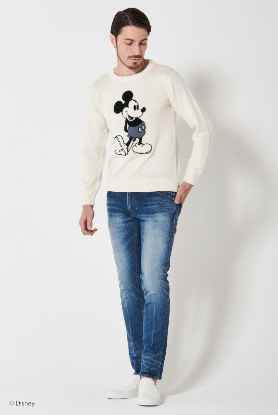 MICKEY CREW KNIT ©DISNEY