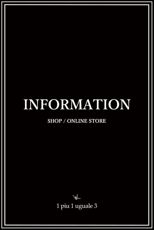 【1PIU1UGUALE3 大阪店・大丸心斎橋店】台風7号接近による 8月15日(火) 臨時休業のお知らせ