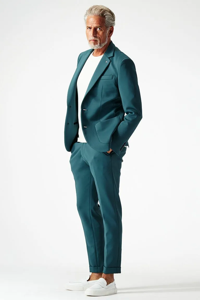 新品1piu1uguale3GOLF/コラボテーラードジャケット(ネイビー3) オペーク OPAQUE テーラードジャケット ショート丈 総裏地