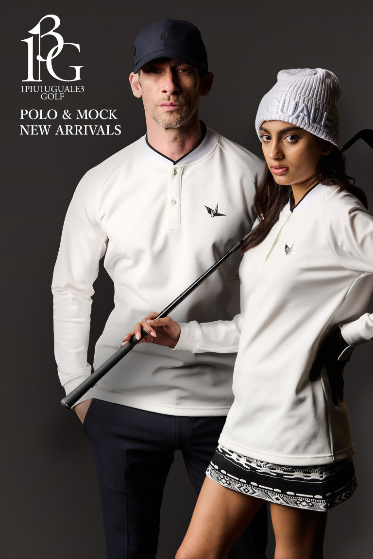 【秋のゴルフポロ＆モック】深まる季節に寄り添う、快適なゴルフスタイル