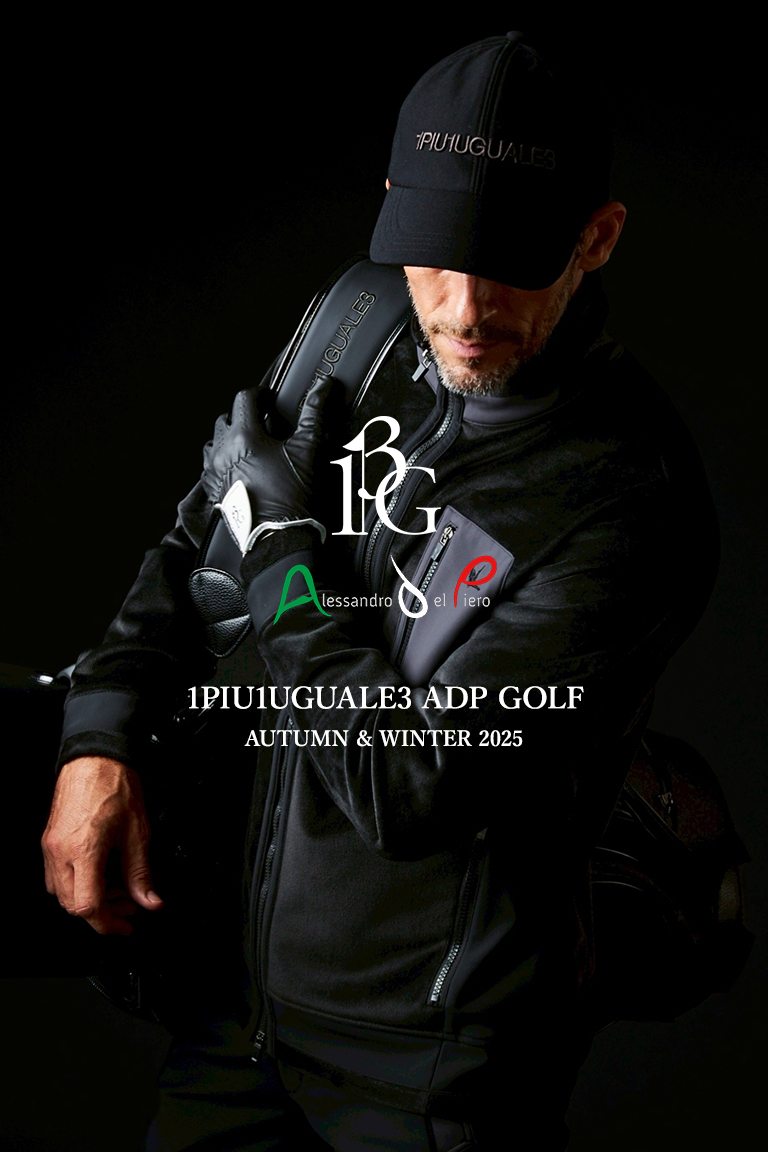 【1PIU1UGUALE3 ADP GOLF】今季、新たなシーズンがついに公開