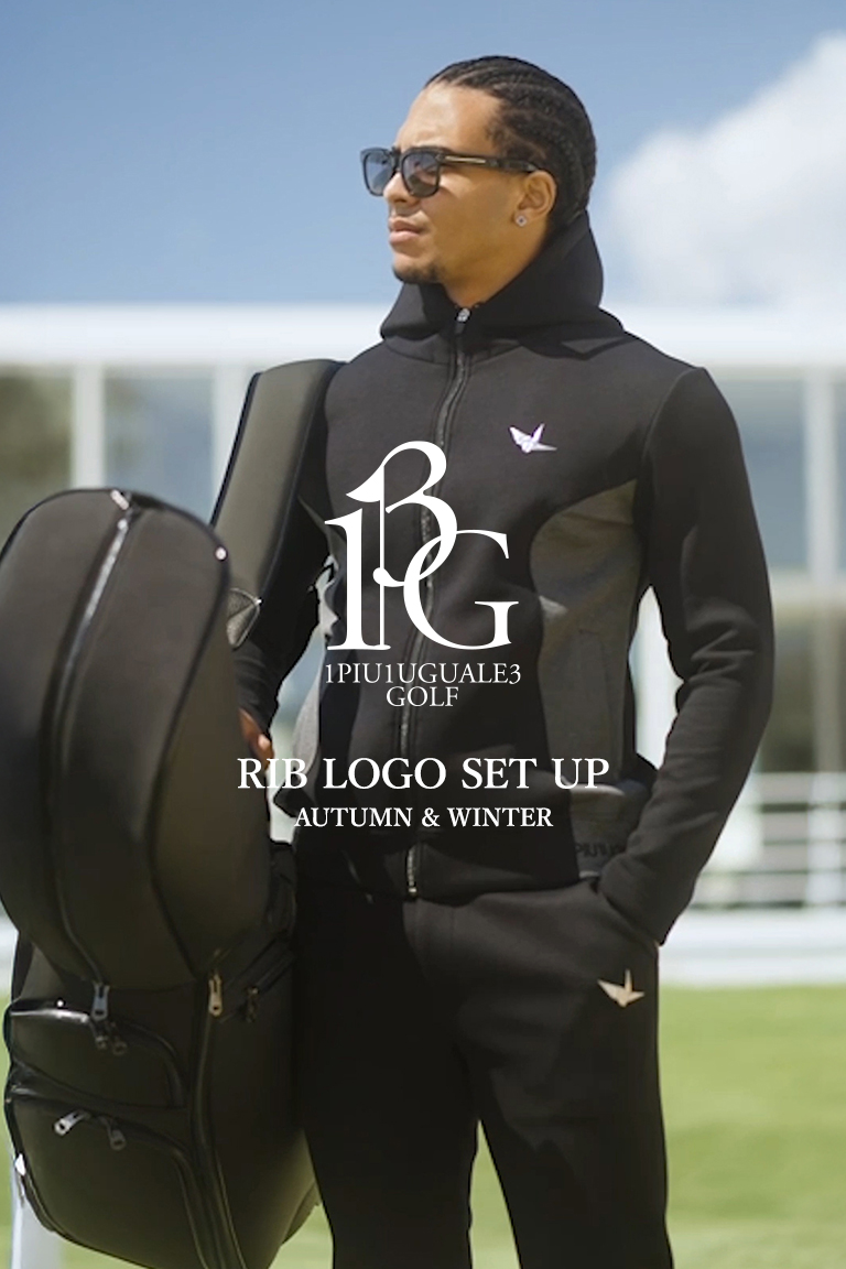 【新作入荷】機能美が宿るRIB LOGOセットアップ