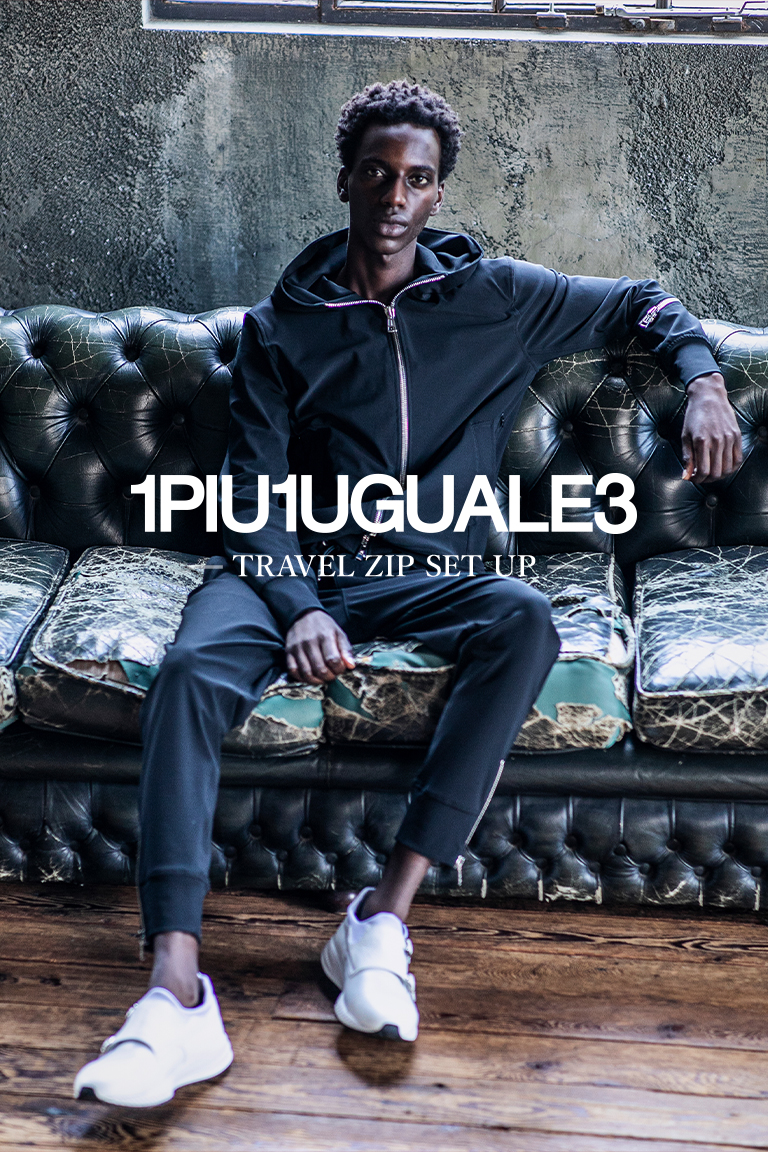 【今着る一着】機能美が際立つトラベルセットアップ