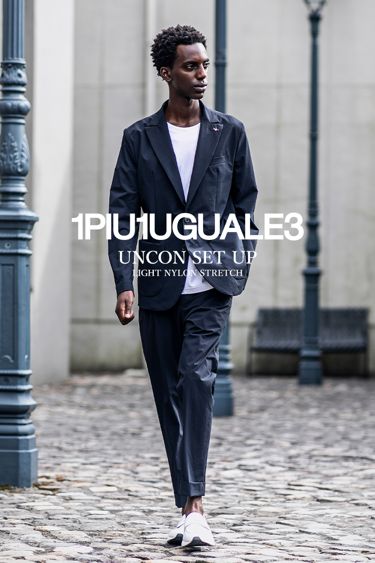 【新作】軽やかに、涼しく、初夏を制するアンコンセットアップ