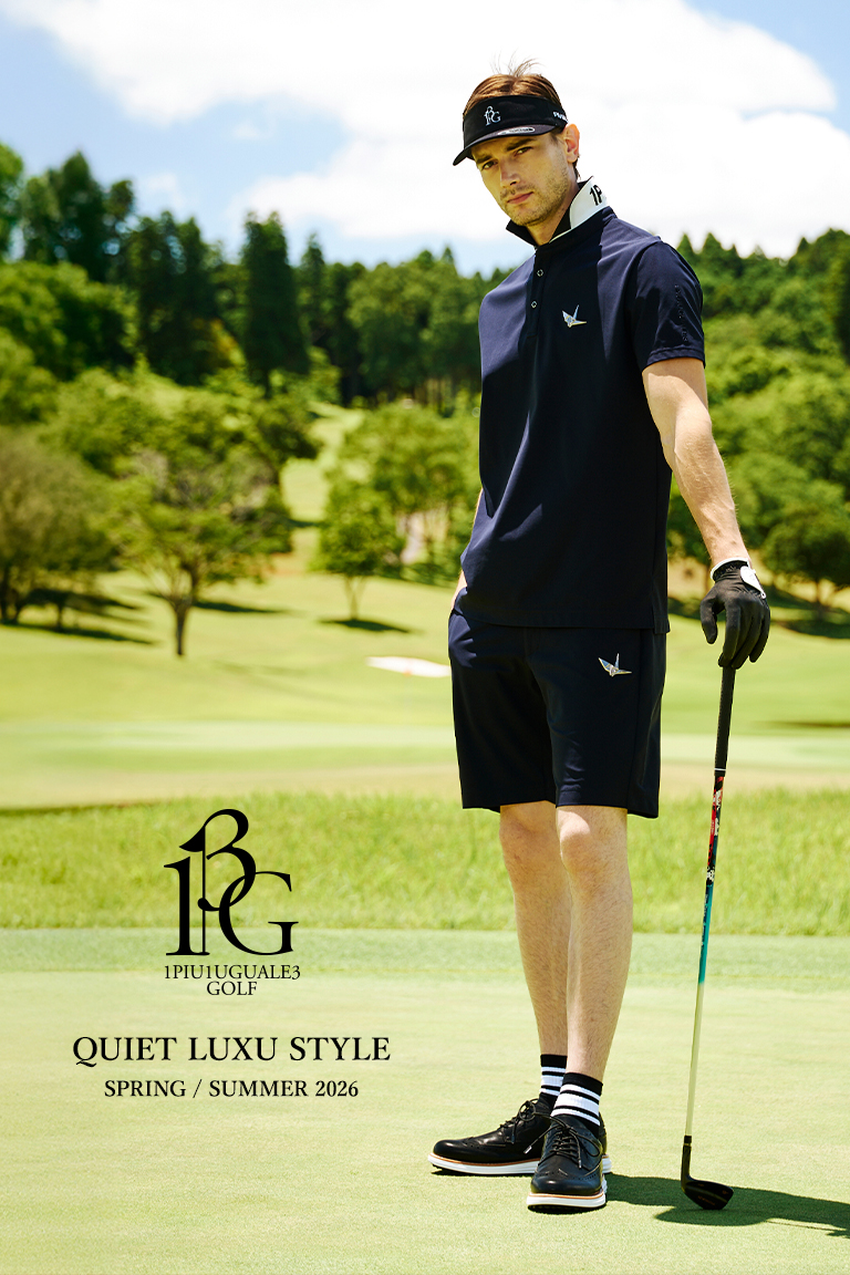 【春夏ゴルフスタイル】初心者にも最適な落ち着きあるGWの装い
